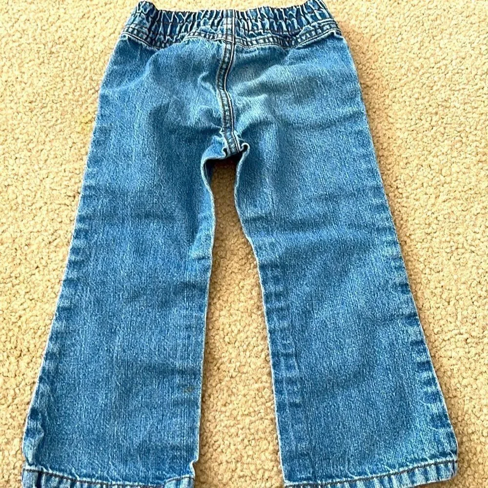 Set of (2) Toddler Blue Jeans Bundle- Jordache and Carter’s - Size 2T